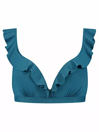 BEACHLIFE | Top de bikini para mujer color petróleo | 